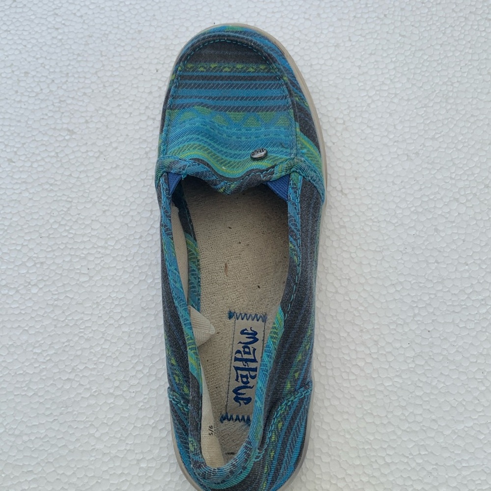 Boho type slip on shoes